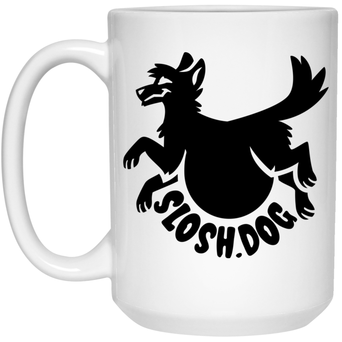 SloshDog 15oz Mug (White)