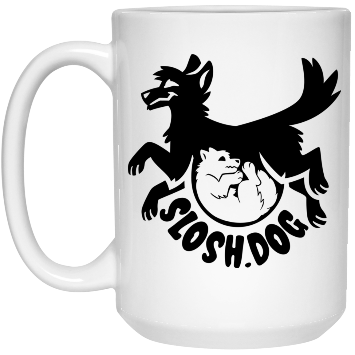 SloshDog 15oz Mug (White)