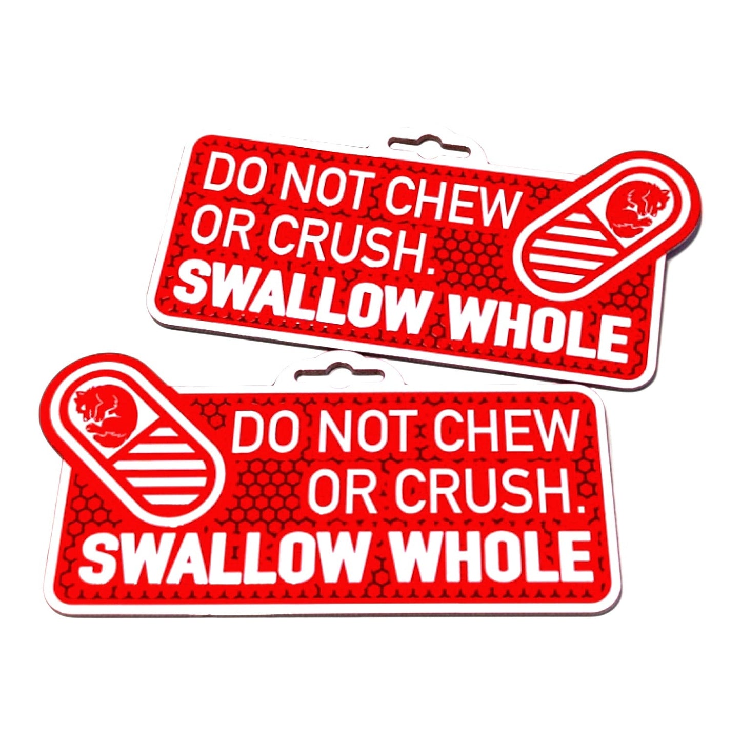 Badge / Tag - SloshDog - Don't Chew