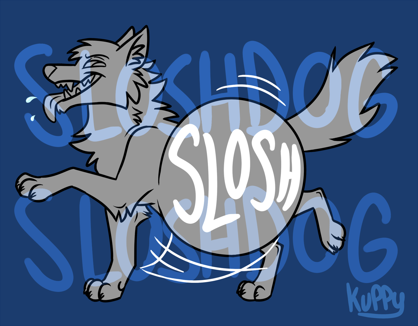 SLOSH YCH T-Shirt (CANINE ONLY)